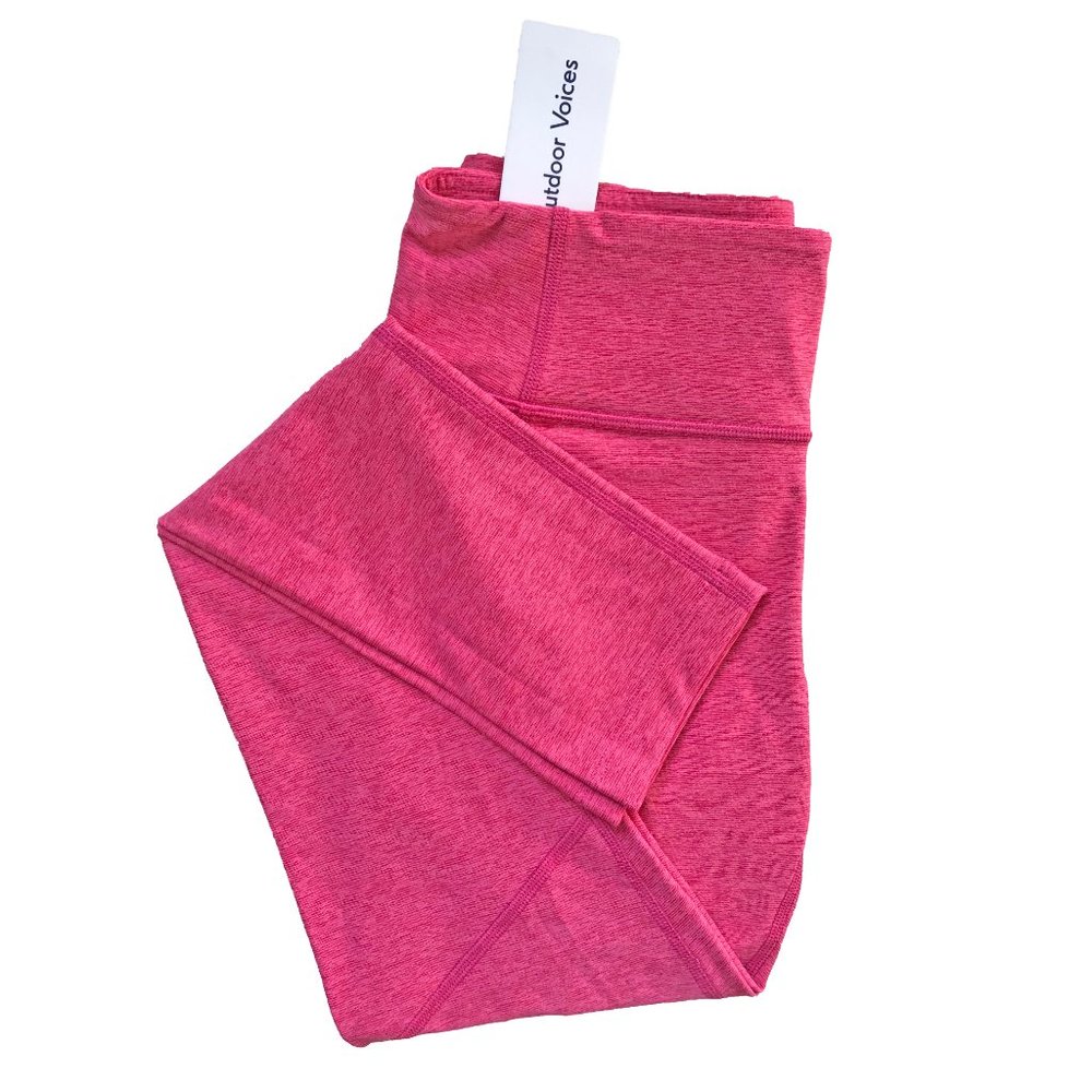 NWT Outdoor Voices 7/8 Warmup Legging - Flamingo